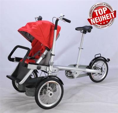  Weltneuheit Kinderwagen mit Fahrradfunktion Mother and Baby Bike Stroller Lauchringen