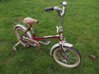altes 16 Zoll Golden Start 7 er Jahre Kinder Fahrrad Dreirad Sammler Antik Star Drakenburg