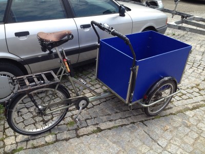 Christiania Lastenrad Dreirad 7 Gang Transportrad technisch ok rar kein Nihola Berlin