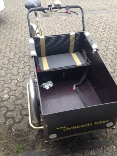 Christiania Transportbike Transportrad Bakfiets Dreirad Lastesel Uedem