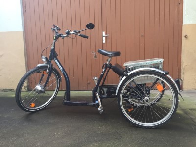 Dreirad Fahrrad Elegance Behindertenrad Seniorenrad mit Elektroantrieb Viernheim